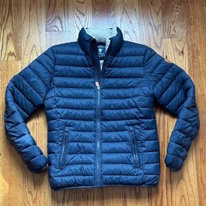 Save The Duck Navy Alexander Jacket Puffer Quilted Windproof‎ Kids Boys size 14